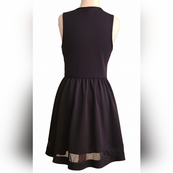 French Atmosphere size L black dress - Picture 7 of 7